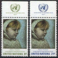 UNO NEW YORK 1971 Mi-Nr. 240/41 ** MNH - Neufs