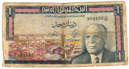 Tunisie - 1/2 Dinar - 1972 - 1 Dinar - 1965 - Tunisie