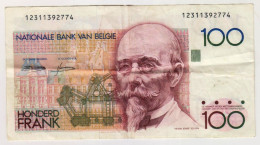 Belgique - 100 Francs Honder Frank - 100 Franchi