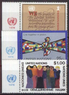 UNO NEW YORK 1978 Mi-Nr. 315/17 ** MNH - Unused Stamps