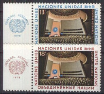 UNO NEW YORK 1978 Mi-Nr. 324/25 ** MNH - Neufs