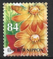 JAPON DE 2019 N°9453 SALUTATIONS AUTOMNE FLEUR - Used Stamps