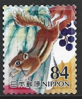 JAPON DE 2019 N°9456 SALUTATIONS AUTOMNE LE TAMIA - Used Stamps