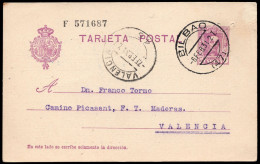 Vizcaya - Edi O EP 57 - Entero Postal Mat "Bilbao 6/2/31" - 1931-....
