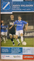 Programme AGOVV Apeldoorn - TOP Oss - 9.11.2007 - Holland - Program - Football - Habillement, Souvenirs & Autres