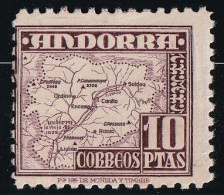 Andorre Espagnol N°51 - Neuf * Avec Charnière - TB - Unused Stamps