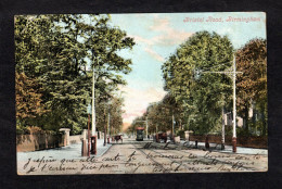 Angleterre - BIRMINGHAM -  BRISTOL Road Animée ( Postée En 1905 ) (Valentine's Séries) Tramway, Tombereaux - Birmingham