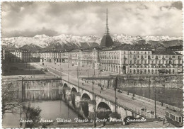 AC6402 Torino - Piazza Vittorio Veneto E Piazza Vittorio Emanuele - Tram - Panorama / Non Viaggiata - Ponts