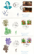 1992 ANNATA COMPLETA SU FDC VENEZIA SASS 1334-65 ESCLUSE LE SERIE SASS 1334-5+1344-50+1353-56 Cv -------- - Lettres & Documents