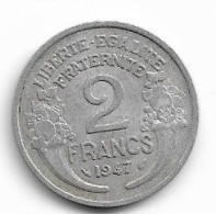 2 Francs 1947 - 2 Francs