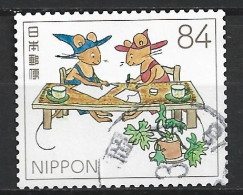 JAPON DE 2019 N°9677 LIVRES POUR ENFANTS III. GURI ET GURA ECRIVANT UNE LETTRE - Used Stamps