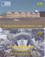 Falkland 2 Phonecards Remote - - - Penguin, School - Isole Falkland