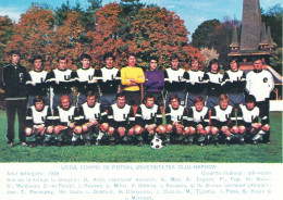Fußballmannschaft Der Universität Cluj-Napoca, Klausenburg, Rumänien, 1981, 4c-Fotografie 10 X 13,8 Cm - Sports