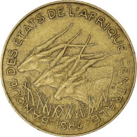 Monnaie, États De L'Afrique Centrale, 10 Francs, 1984 - Repubblica Centroafricana