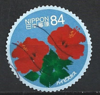 JAPON DE 2020 N°9763. TIMBRES DE SALUTATIONS. HIBISCUS - Used Stamps