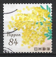 JAPON DE 2020 N°9782. TIMBRES DE SALUTATIONS PRINTEMPS. MIMOSA - Used Stamps