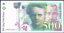 FRANCE * 500 Francs * Pierre Et Marie Curie * Date 1994 * F.76.1 * État/Grade SPL/AU * - 500 F 1994-2000 ''Pierre Et Marie Curie''