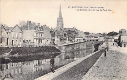 FRANCE - 85 - FONTENAY LE COMTE - Vue Générale Du Quartier Du Pont Neuf - Carte Postale Ancienne - Fontenay Le Comte