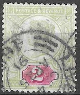 GREAT BRITAIN #   FROM 1897-1902 STAMPWORLD 88 - Usati