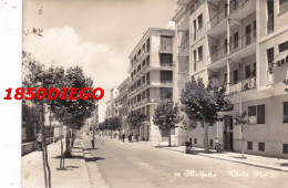 MOLFETTA - VIALE PIO XI F/GRANDE VIAGGIATA  1957 ANIMAZIONE - Molfetta