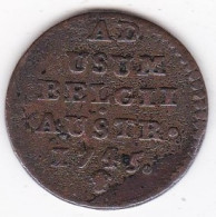 Pays-Bas Autrichiens , 1 Liard 1745 Bruxelles , Marie Thérèse, En Cuivre, KM# 1 - 1714-1794 Países Bajos Austríacos