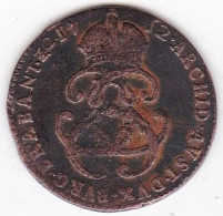 Duché De Brabant, 1 Liard 1712 Anvers , Charles VI , En Cuivre, Schön DM# 30 - 1714-1794 Austrian Netherlands