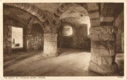 The Crypt, St. Nicholas Priory, Exeter (11th Century Undercroft Leading To Cloister Entry) HH851- Walter Scott, Bradford - Exeter