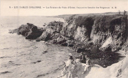 FRANCE - 85 - LES SABLES D'OLONNE - Les Falaises Du Puits D'Enfer - Carte Postale Ancienne - Sonstige & Ohne Zuordnung