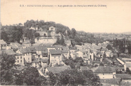 FRANCE - 16 - AUBETERRE - Vue Générale De L'emplacement Du Château - Carte Postale Ancienne - Other & Unclassified