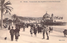 FRANCE - 06 - NICE - Promenade Des Anglais Et Jetée Promenade - Edition Giletta - Carte Postale Ancienne - Andere & Zonder Classificatie