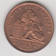 Belgium, Belgio. Moneta 2 Centimes 1909 Altissima Conservazione FDC Super - 2 Cent