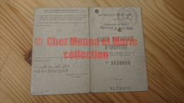 1968 CARTE D IDENTITE VAL DE MARNE OBRECHT THEODORE NE EN 1902 A BOURGOIN ISERE - Historische Dokumente