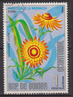 1976 Äquatorial-Guinea, Mi:GQ 924°, Yt:GQ 89-K,  Blumen (II) Ozeanien, Helichrysum Lucidum - Guinée Equatoriale