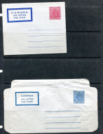 Canada 4 Postal Stationary Wrappers Mint 14839 - 1903-1954 De Koningen