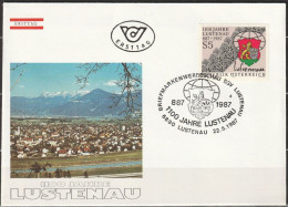 Österreich 1987 FDC Mi-Nr.1885 1100 Jahre Lustenau ( ö 436) Versandkosten 1,00€-1,20€ - FDC