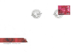 Norway Norge 1998 :Valentine's Day., Roses- 1277  FDC - Covers & Documents