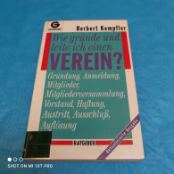 Herbert Kempfler - Wie Gründe Und Leite Ich Einen Verein - Rechten