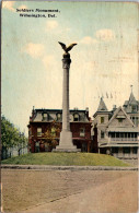 Delaware Wilmington Soldiers Monument 1913 - Wilmington