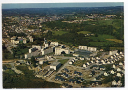 CPSM   19   USSEL    -     VUE AERIENNE LA JALOUSTRE - Ussel