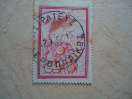 GREECE  USED STAMPS  WITH POSTMARK  ΠΕΙΡΑΙΕΥΣ -  ΑΕΡΟΠΟΡΙΚΩΣ 1954 - Non Classés