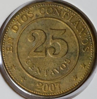 Nicaragua - 25 Centavos 2007, KM# 104 (#2106) - Nicaragua