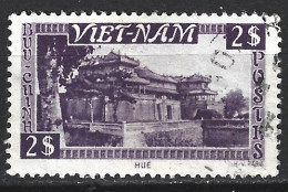 VIETNAM. N°8 Oblitéré De 1951. Palais Impérial De Hué. - Châteaux