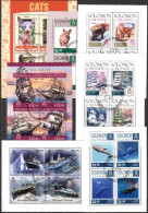 {16} Solomon Islands X 18 Different Topical Sheets Used 3 Scans - Collections (sans Albums)