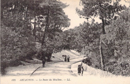 FRANCE - 33 - ARCACHON - Le Route Du Moulleau - LL - Cartes Postales Anciennes - Arcachon