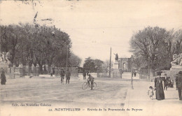 FRANCE - 34 - MONTPELLIER - Entrée De La Promenade Du Peyrou - Cartes Postales Anciennes - Montpellier