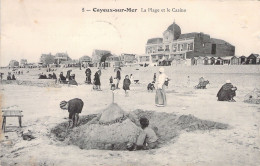 FRANCE - 80 - CAYEUX SUR MER - La Plage Et Le Casino - Cartes Postales Anciennes - Cayeux Sur Mer