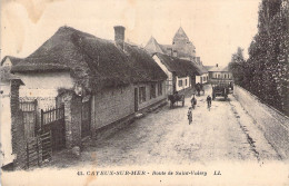 FRANCE - 80 - CAYEUX SUR MER - Route De St Valéry - Cartes Postales Anciennes - Cayeux Sur Mer