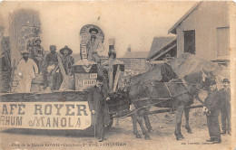 28-CHARTRES- CHAR DE LA MAISON ROYER- CAVALCADE 1ER AVRIL - Chartres