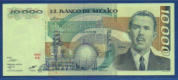 MEXICO - P. 84c – 10000 Pesos 1983 UNC, S/n FS J5E88080 - Green & Blue Serial # - Mexique