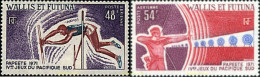 348757 MNH WALLIS Y FUTUNA 1971 4 JUEGOS DEL PACIFICO SUR - Ungebraucht